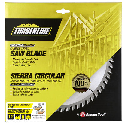 Amana Tool - 300-100 - TIMBERLINE 12"X 100T ATB