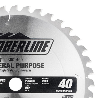 Amana Tool - 300-400 - TIMBERLINE 12"X 40T ATB