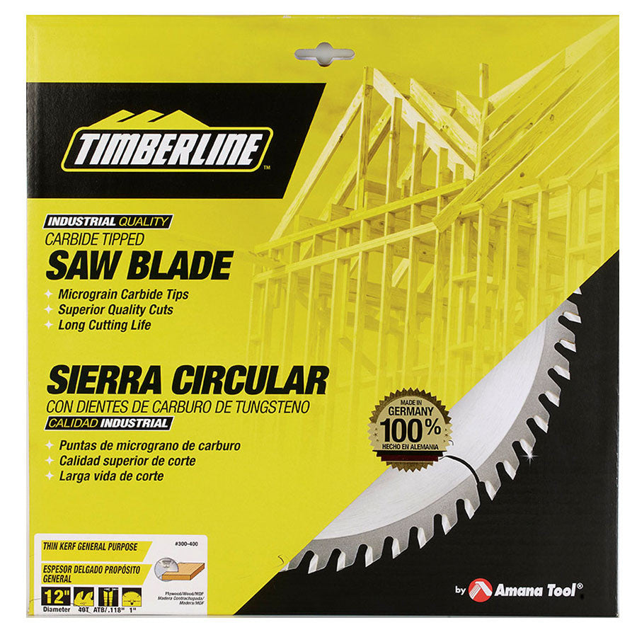 Amana Tool - 300-400 - TIMBERLINE 12"X 40T ATB