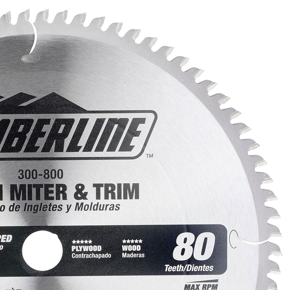 Amana Tool - 300-800 - TIMBERLINE 12"X 80T ATB