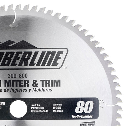 Amana Tool - 300-800 - TIMBERLINE 12"X 80T ATB