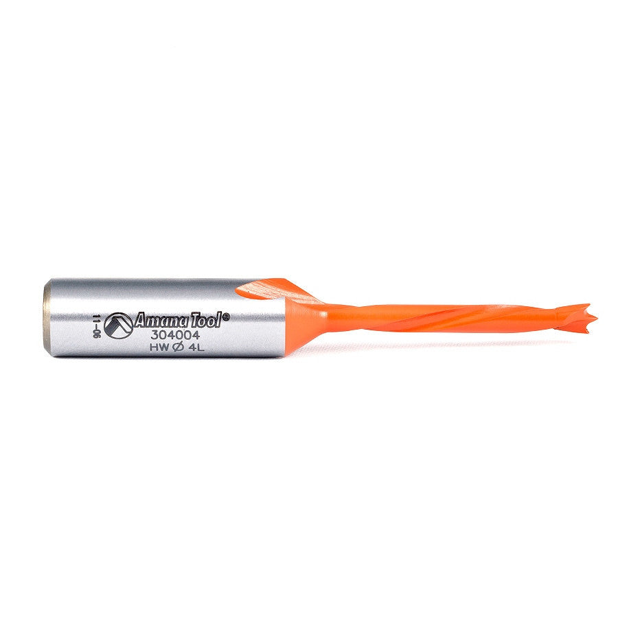 Amana Tool - 304004 - 4MM BRAD POINT L/H 70MM LONG.