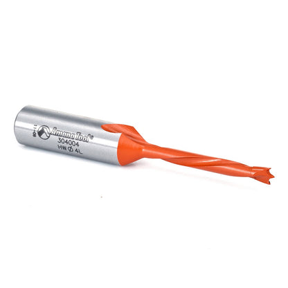 Amana Tool - 304004 - 4MM BRAD POINT L/H 70MM LONG.