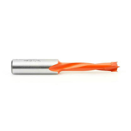 Amana Tool - 304007 - 1/4" BRAD POINT L/H 70MM LONG