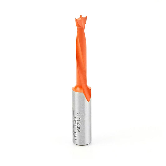 Amana Tool - 304007 - 1/4" BRAD POINT L/H 70MM LONG