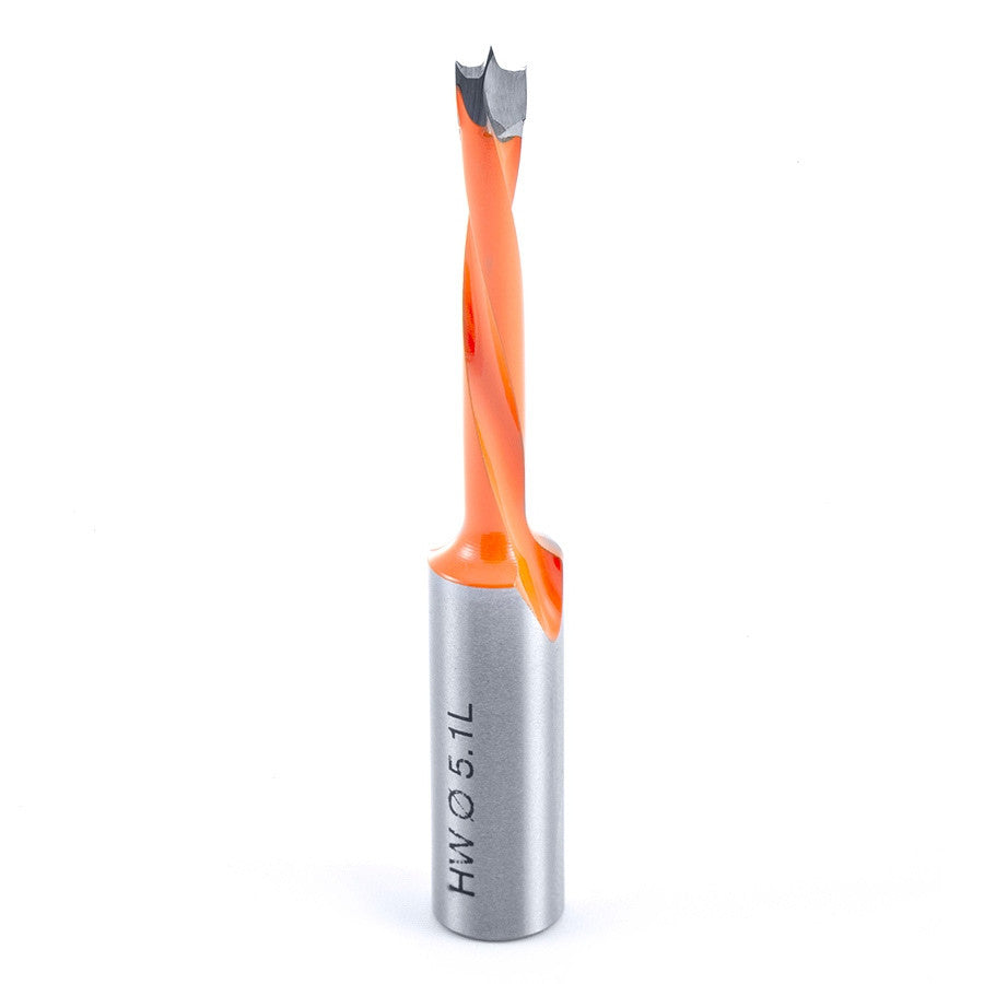 Amana Tool - 304051 - 5.1MM BRAD POINT L/H 70MM LONG