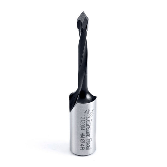 Amana Tool - 313004 - 4MM THROUGH-HOLE R/H 57MM LONG