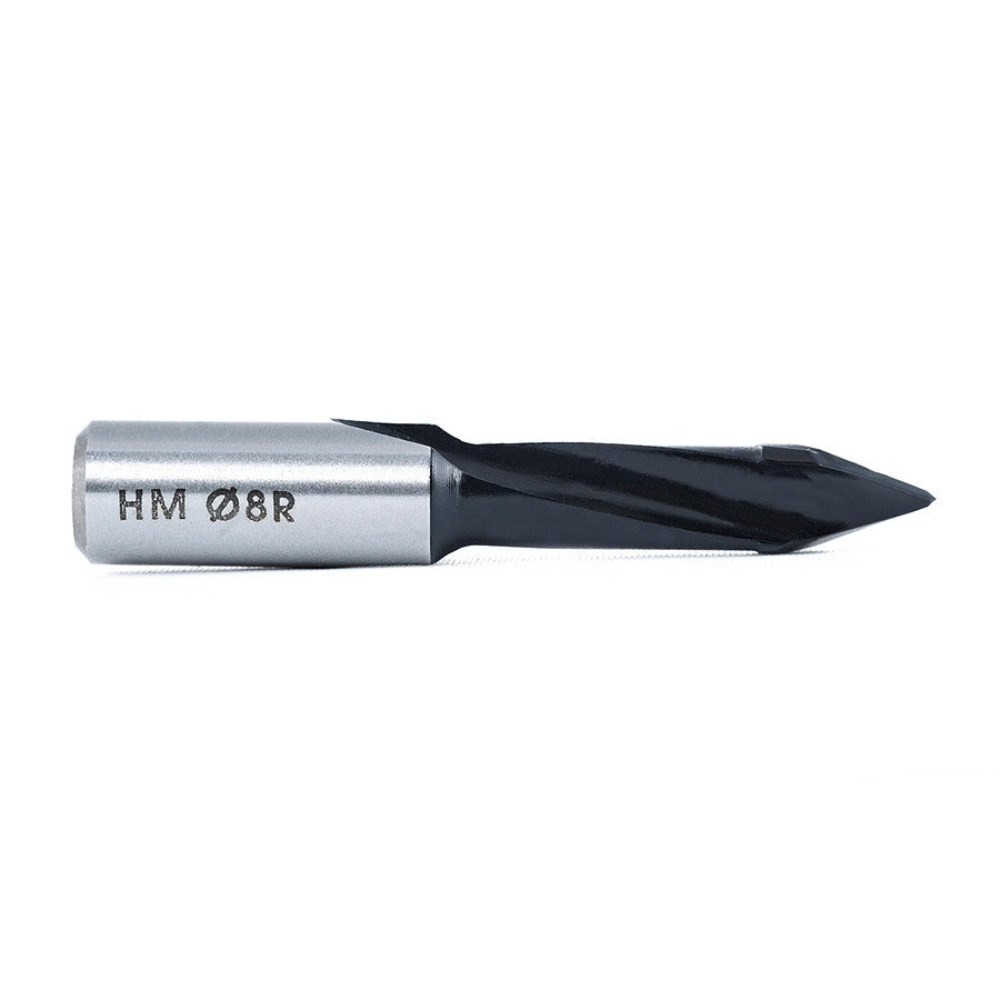 Amana Tool - 313008 - 8MM THROUGH-HOLE R/H 57MM LONG