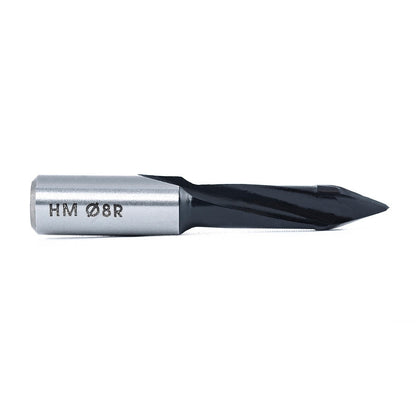 Amana Tool - 313008 - 8MM THROUGH-HOLE R/H 57MM LONG