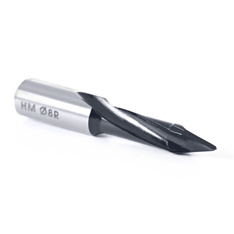 Amana Tool - 313008 - 8MM THROUGH-HOLE R/H 57MM LONG