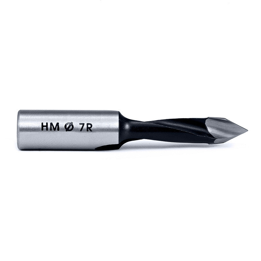 Amana Tool - 313070 - 7MM THROUGH-HOLE R/H 57MM LONG
