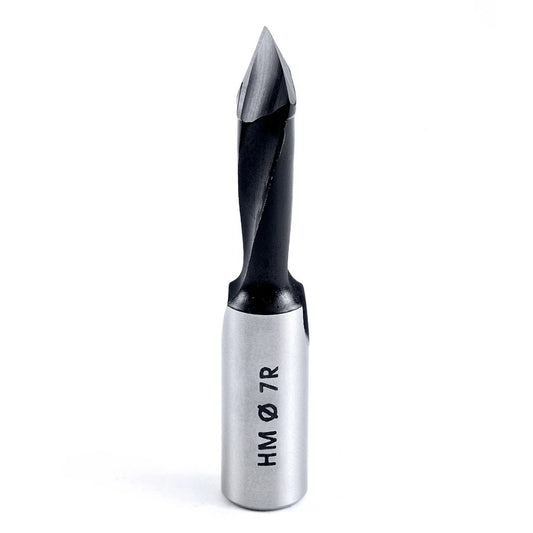 Amana Tool - 313070 - 7MM THROUGH-HOLE R/H 57MM LONG
