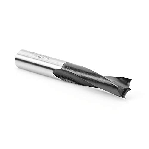 Amana Tool - 204010 Carbide Tipped Brad Pt. Boring Bit R/H 10mm Dia x 70mm Long x 10mm S