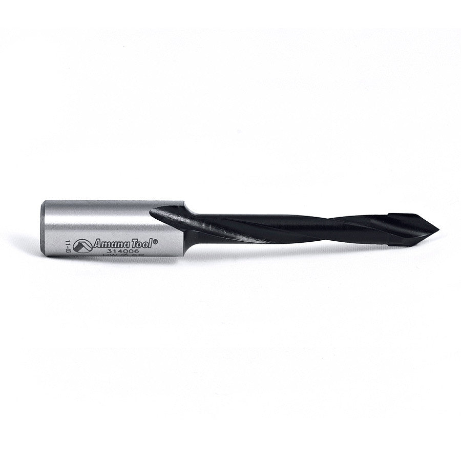 Amana Tool - 314006 - 6MM THROUGH-HOLE R/H 70MM LONG
