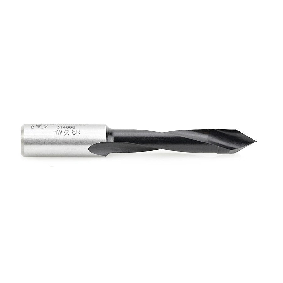 Amana Tool - 314008 - 8MM THROUGH-HOLE R/H 70MM LONG