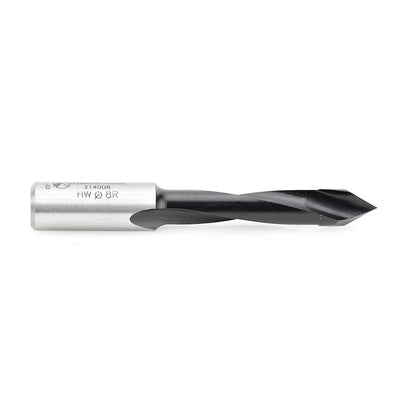 Amana Tool - 314008 - 8MM THROUGH-HOLE R/H 70MM LONG