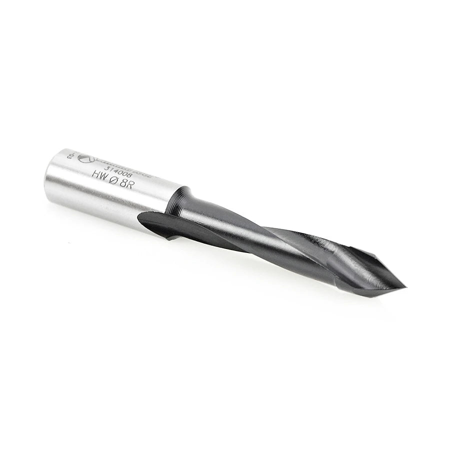 Amana Tool - 314008 - 8MM THROUGH-HOLE R/H 70MM LONG