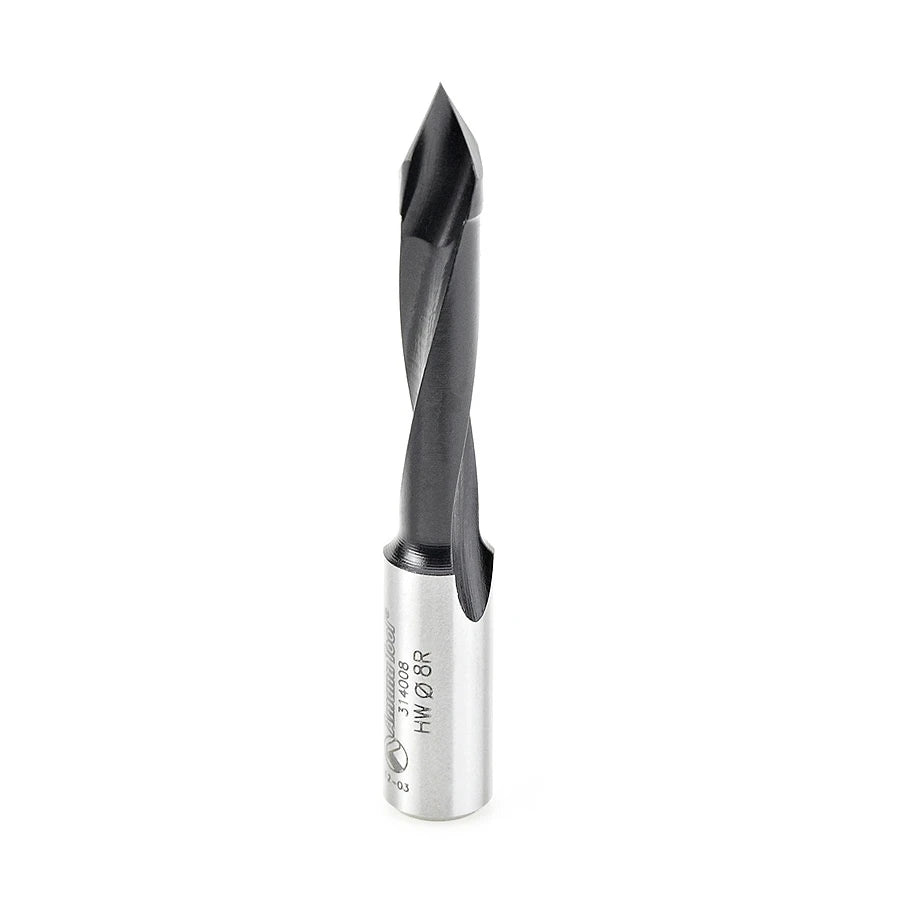 Amana Tool - 314008 - 8MM THROUGH-HOLE R/H 70MM LONG