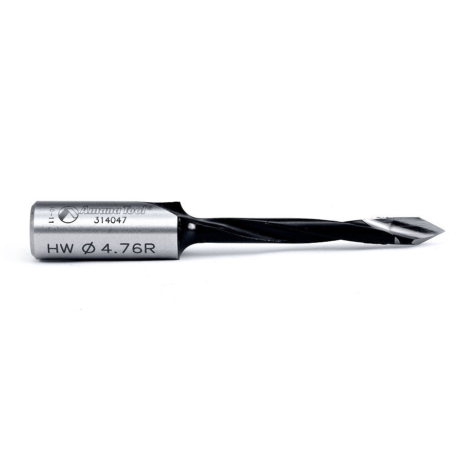Amana Tool - 314047 - 3/16" THROUGH-HOLE R/H 70MM RH