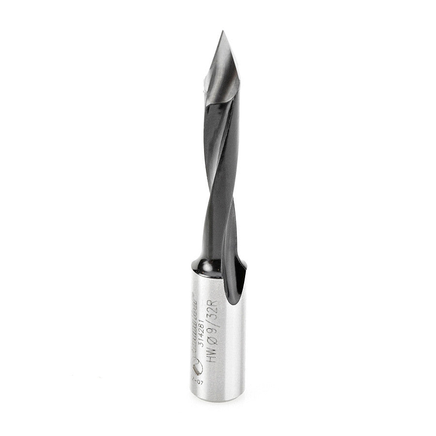 Amana Tool - 314281 - 9/32 THROUGH-HOLE R/H 70MM LNG