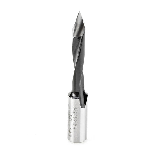 Amana Tool - 314281 - 9/32 THROUGH-HOLE R/H 70MM LNG