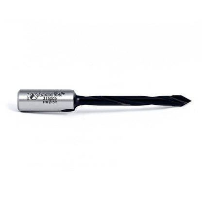 Amana Tool - 315005 - 5MM THROUGH-HOLE R/H 77MM LONG