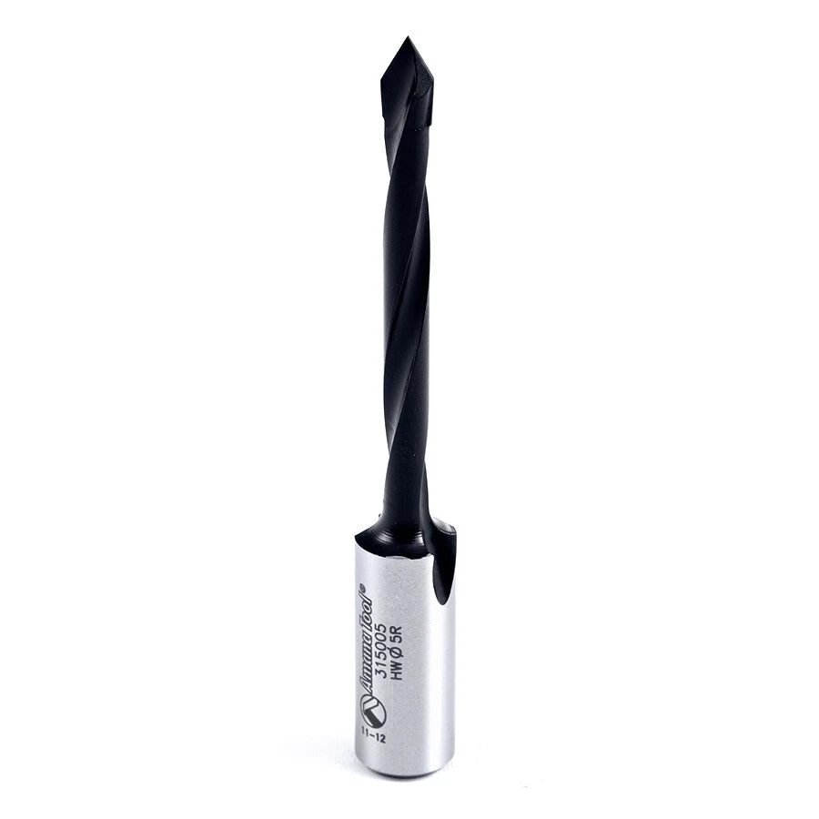 Amana Tool - 315005 - 5MM THROUGH-HOLE R/H 77MM LONG