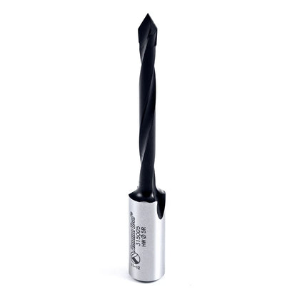Amana Tool - 315005 - 5MM THROUGH-HOLE R/H 77MM LONG
