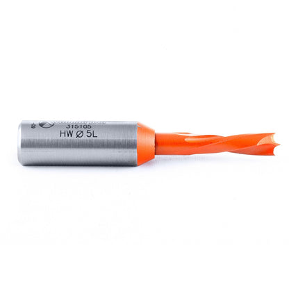 Amana Tool - 315105 - 5MM SC BRAD POINT L/H 57MM LG.