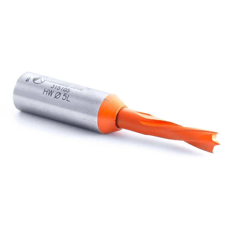 Amana Tool - 315105 - 5MM SC BRAD POINT L/H 57MM LG.