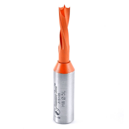 Amana Tool - 315105 - 5MM SC BRAD POINT L/H 57MM LG.