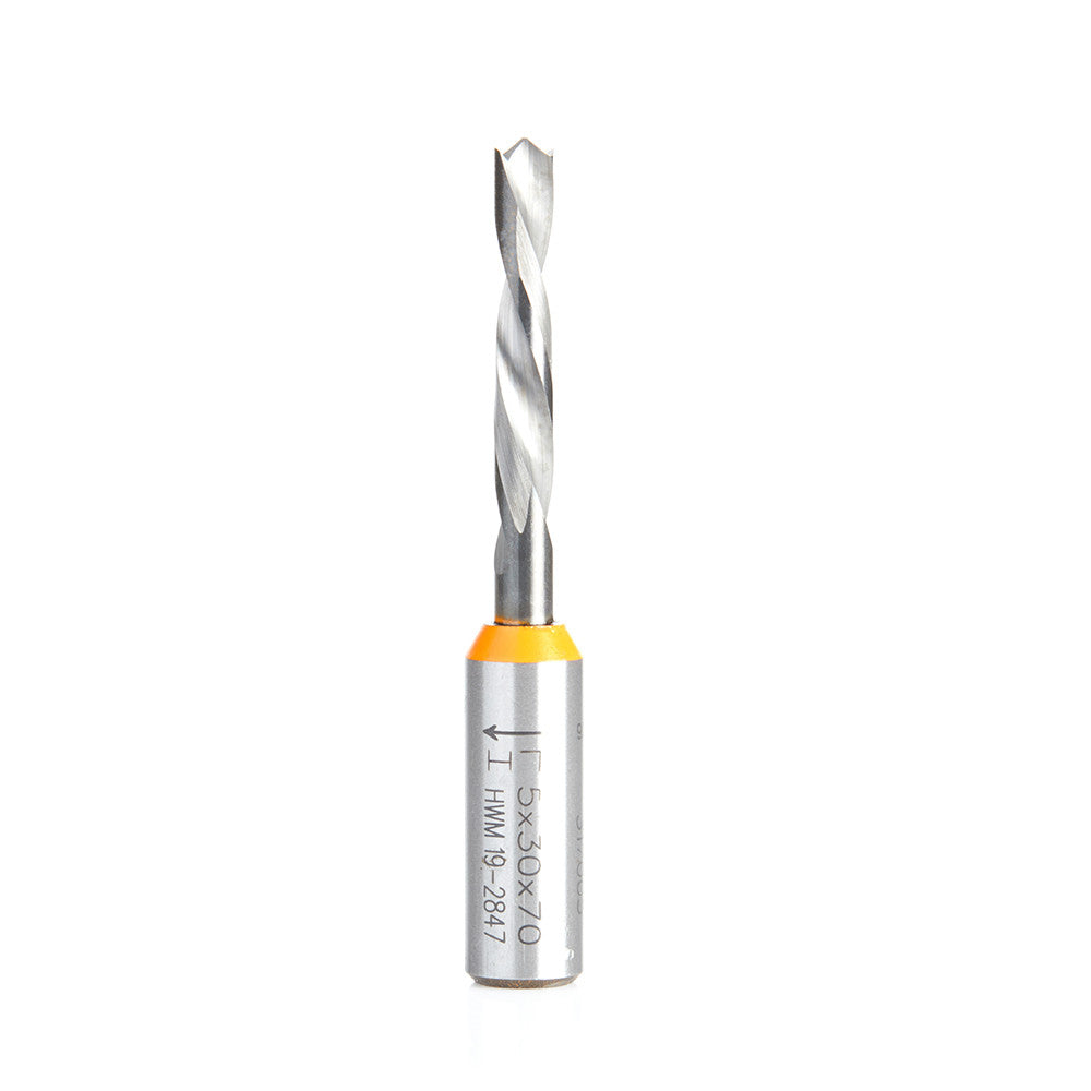Amana Tool - 317005 - 5MM SC BRAD POINT L/H 70MM LG.