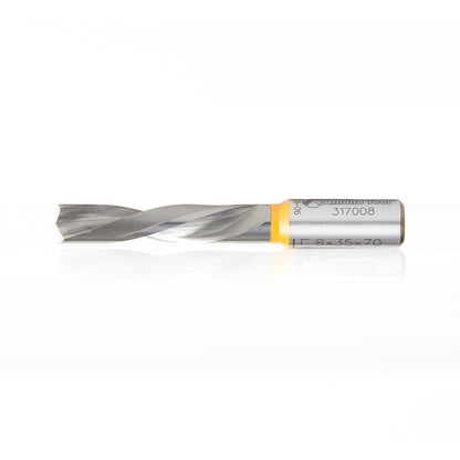 Amana Tool - 317008 - 8MM SC BRAD POINT L/H 70MM LG.