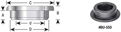 Amana Tool - BU-725 Shaper Cutter 'T' Reduction Bushings (with Flange) 1-1/4 To 1