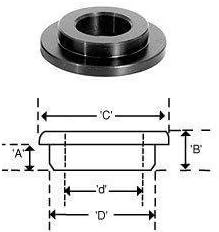 Amana Tool - BU-564 Shaper Cutter 'T' Reduction Bushings (with Flange) 1 To 3/4