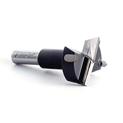 Amana Tool - 203352 Carbide Tipped Hinge Boring Bit R/H 35mm Dia x 70mm Long x 10mm Shank