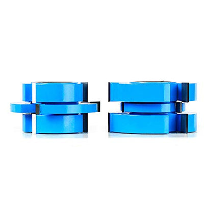 Amana Tool - SC557 2-Piece Carbide Tipped 3-Wing Stile & Rail Tongue & Groove Cabinet Door