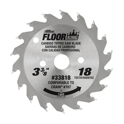 Amana Tool - 33818 - 3-3/8"x18Tx1/2"BORE(CRAIN 787)