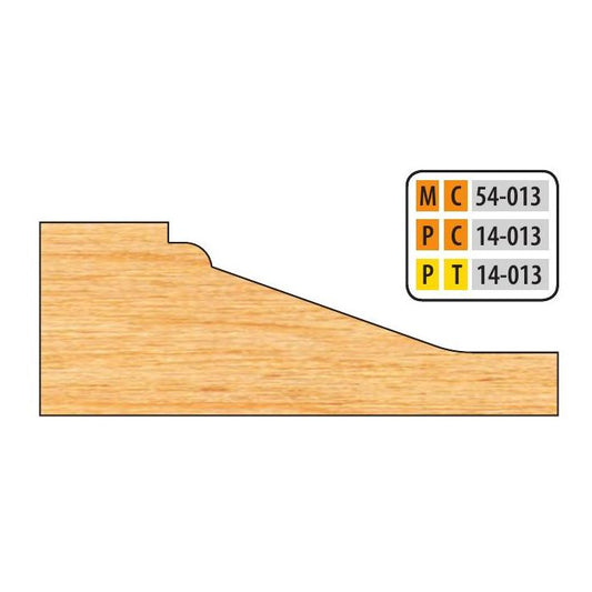 FREEBORN - MC-54-013 - CARBIDE RAISED PANEL CUTTER Shaper Cutter