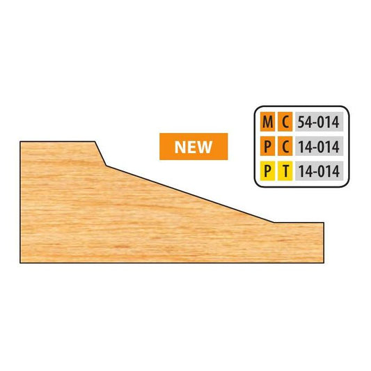 FREEBORN - MC-54-014 - CARBIDE RAISED PANEL CUTTER Shaper Cutter