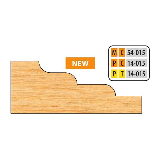 FREEBORN - PC-14-015 - CARBIDE RAISED PANEL CUTTER Shaper Cutter