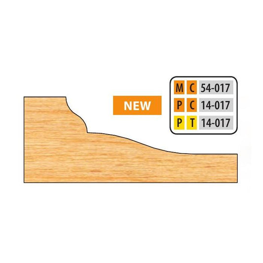 FREEBORN - MC-54-017 - CARBIDE RAISED PANEL CUTTER Shaper Cutter