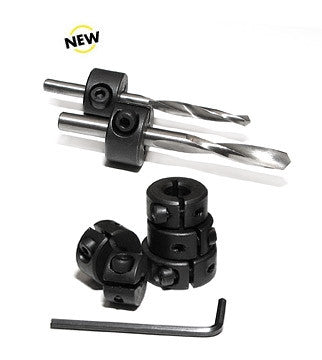 Amana Tool - 4020 - 7 PC SPLIT RING DEPTH STOP SET