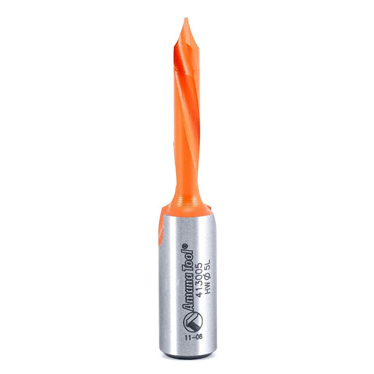 Amana Tool - 413005 - 5MM THROUGH-HOLE L/H 57MM LONG