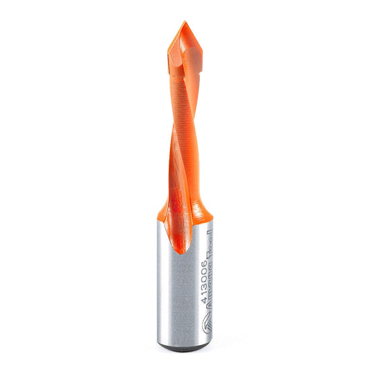Amana Tool - 413006 - 6MM THROUGH-HOLE L/H 57MM LONG