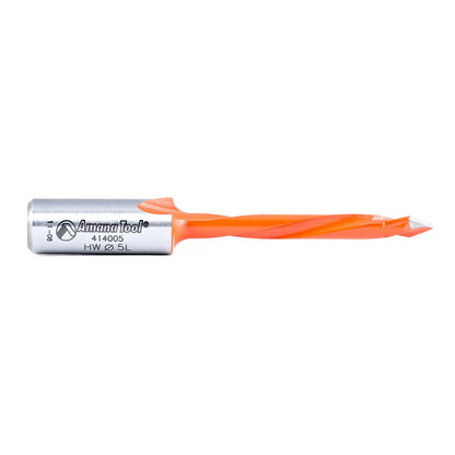 Amana Tool - 414005 - 5MM THROUGH-HOLE L/H 70MM LONG