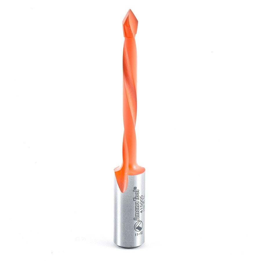 Amana Tool - 415005 - 5MM THROUGH-HOLE L/H 77MM LONG