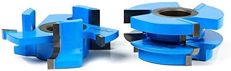 Amana Tool - SC440 2Piece Carbide Tipped 3-Wing Stile & Rail Concave Cabinet Door 2-7/16