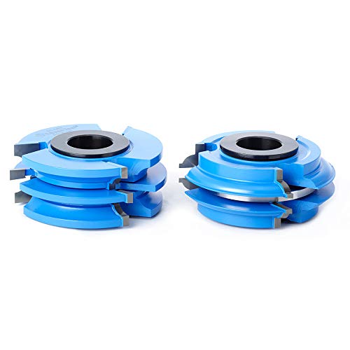 Amana Tool - SC562 2Piece Carbide Tipped 3-Wing Stile & Rail Bead Cabinet Door 3-9/16 Dia