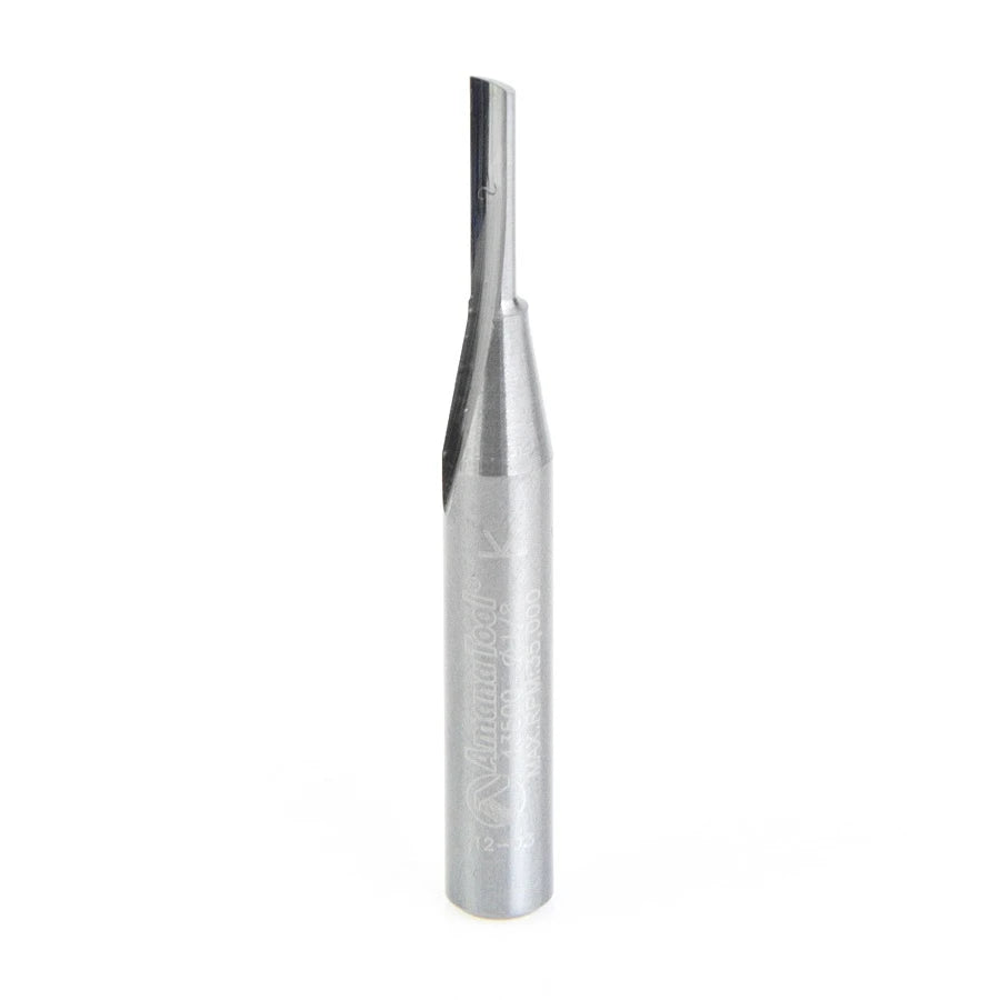 Amana Tool - 43500 - 1 FLUTE PLUNGE 1/8" DIA. S.C.